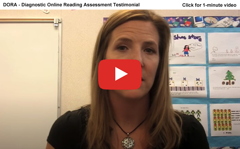 Click here to view a teacher talking about Let's Go Learn reading assessments