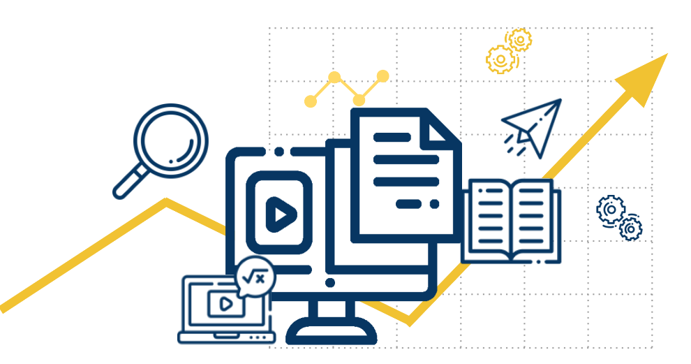 Conceptual illustration of data-driven personalized math and reading instruction