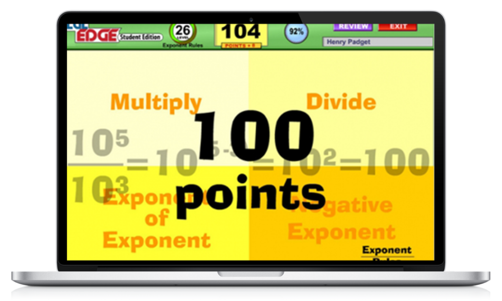 LGL Math Edge on Laptop