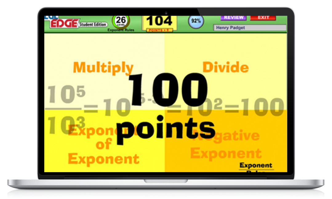 LGL Math Edge on Laptop