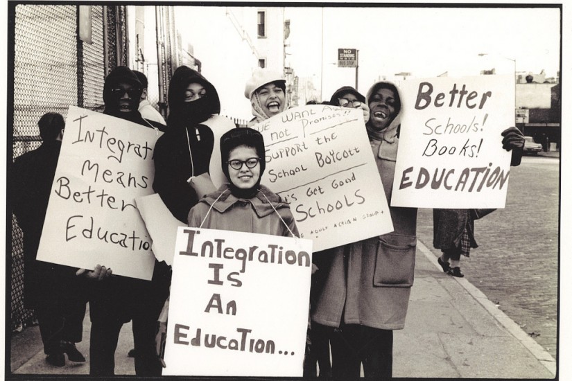 Young Students Picketing for Civil Rights in 1964