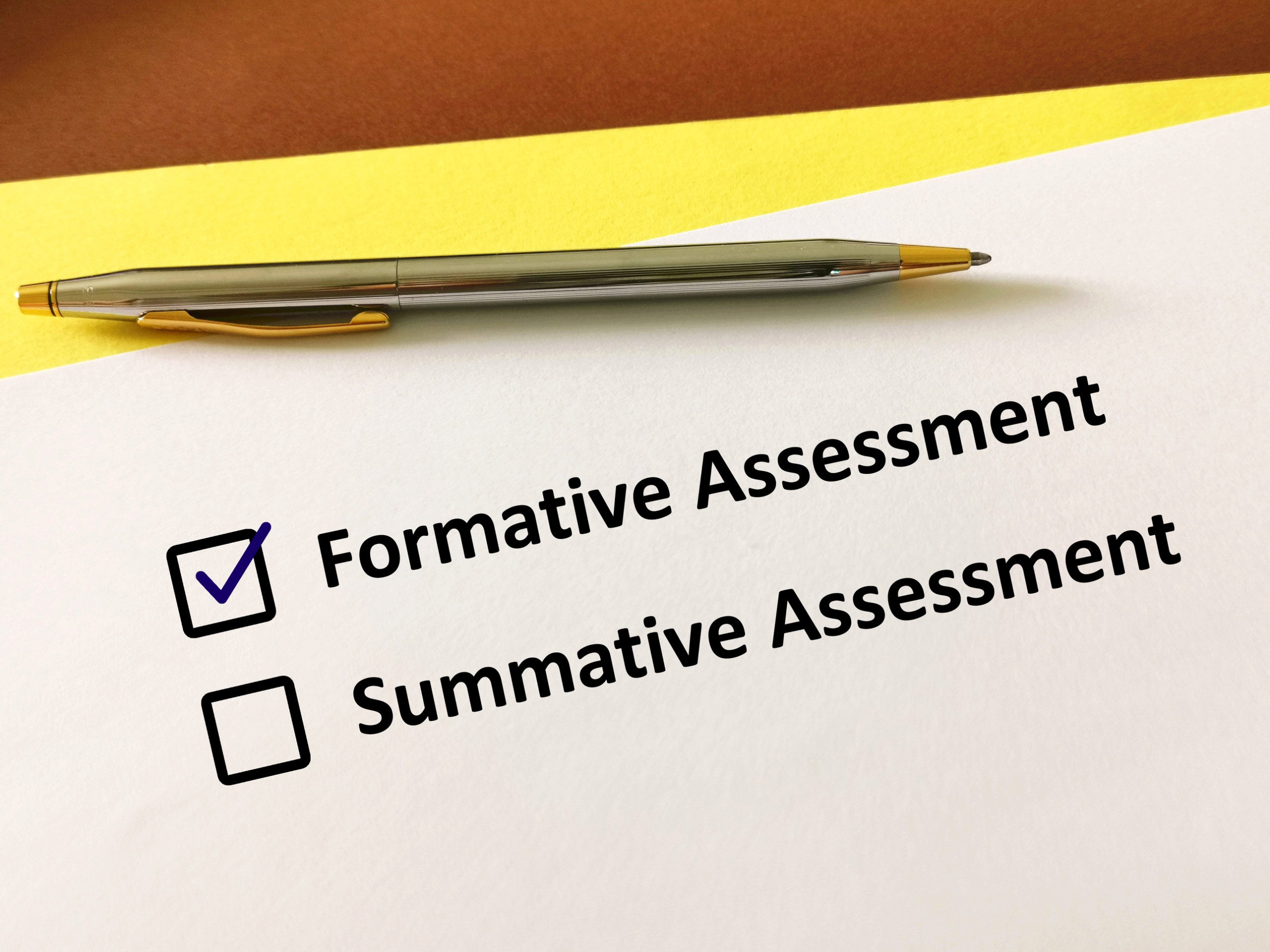 Formative vs. Summative Assessment