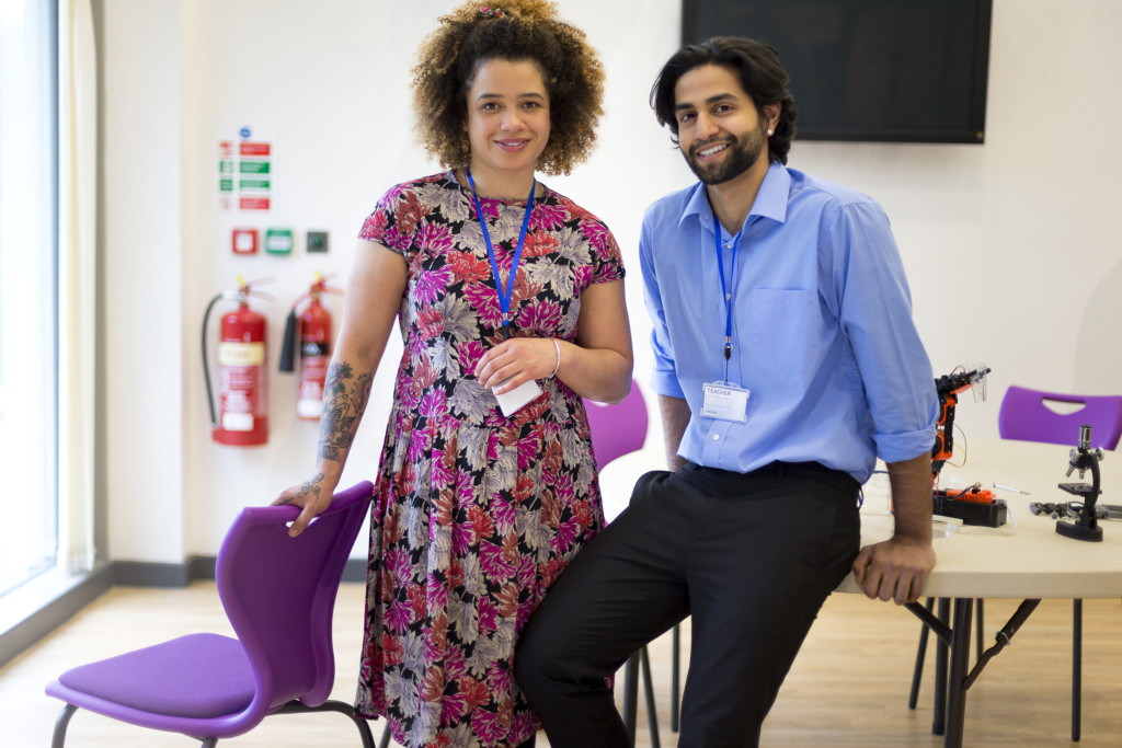 New Teachers Smiling