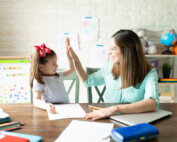 Homeschool Parent and Student