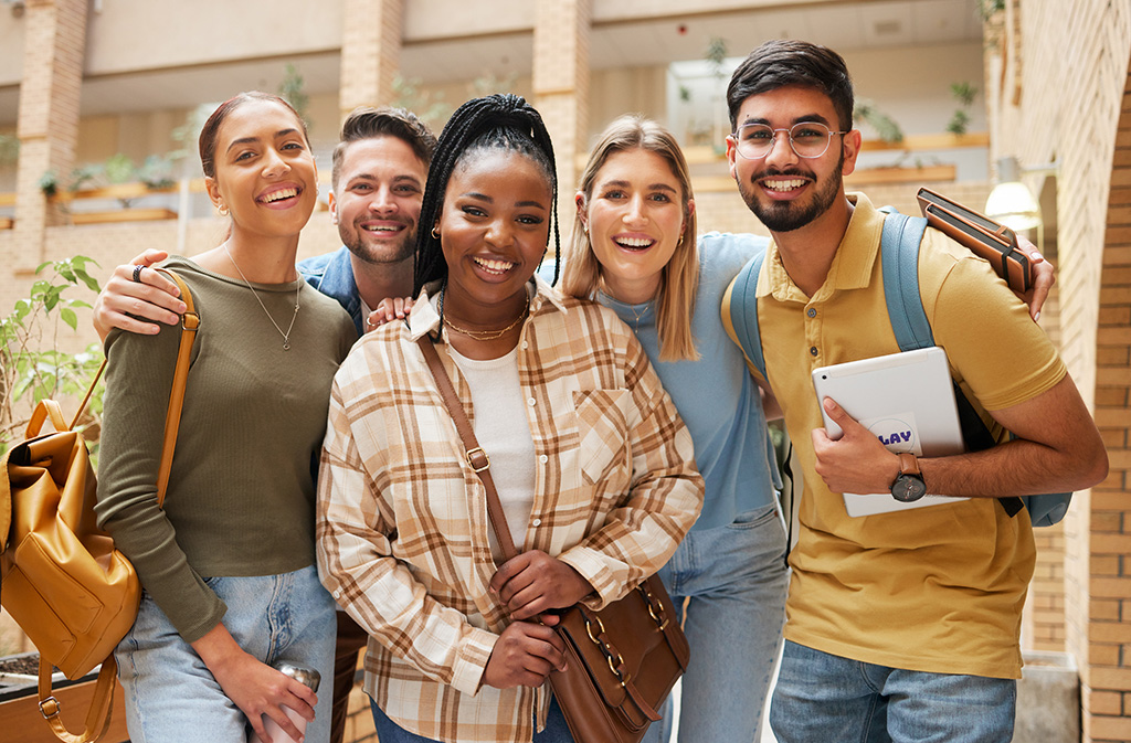 University Students Smiling after Transition Curriculum & Career Readiness Curriculum