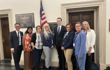 Richard Capone and SELS delegates meeting congressman